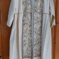 مانتو مجلسی زنانه پشت چاک بلند