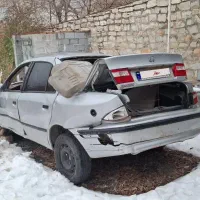 سمند مدل ۸۴ تصادفی|خودرو سواری و وانت|کرمانشاه, |دیوار