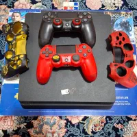 ps4 slim 1000GB|کنسول، بازی ویدئویی و آنلاین|فهرج, |دیوار