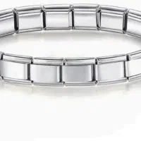 دستبند استیل چارم ایتالیایی