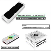 کیس پیشنهادی(14900K+3090)با خنک کننده سفارشی EK|رایانه رومیزی|تهران, آرژانتین|دیوار