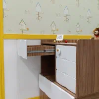 سرویسخواب نوزاد لکسوس|تخت و سرویس خواب|کرمان, |دیوار