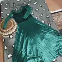 پیراهن مخمل آینه ای یلدایی