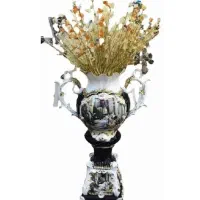 سرویس کامل انتیک رنگ سرمه ای