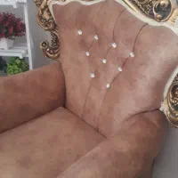 مبل ۷نفره سلطنتی درحدنو با پارچه مسکو|مبلمان خانگی و میز عسلی|بندر ماهشهر, |دیوار