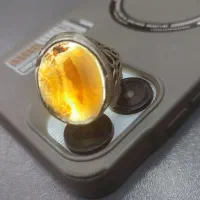 انگشتر شجر نقره.فیروزه هم دارم