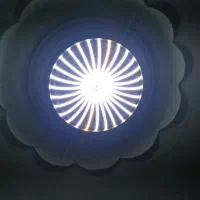 دوعدد لامپ دست ساز
