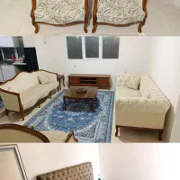 مبل جلو مبلی و سرویس خواب باتشک فرش میز تلوزیون