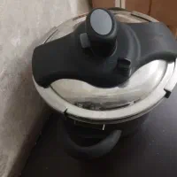 زود پز استیل کاملا نو نصف قیمت بازار|ظروف پختوپز|میانه, |دیوار