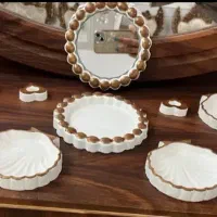 عتیقه هفت سین 10 تکه با آینه،رایگان فقط 300 ت