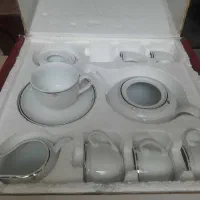 سرویس چایی خوری ۱۷ پارچه چینی زرین ایران|ظروف سرو و پذیرایی|تهران, افسریه جنوبی|دیوار