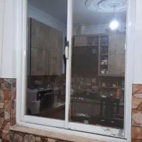 دو عدد پنجره آلمینیوم