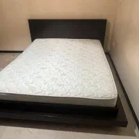 ست تخت و تشک و عسلی میز ایینه|تخت و سرویس خواب|تهران, شهرک غرب|دیوار