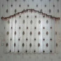 پرده هال وآشپزخانه|پرده، رانر، رومیزی|لنجان, |دیوار