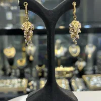 گوشواره انگور بدوناجرت|جواهرات|تهران, صادقیه|دیوار