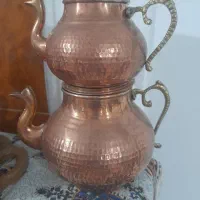 کتری قوری مس