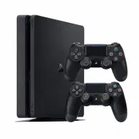 ps4 slim 500 + پایه شارژ