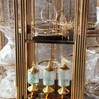 بوفه فلزی فورتیک چهار طبقه پیانومربع|بوفه، ویترین، کنسول|آفتاب, |دیوار