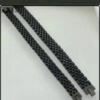 دستبند استیل مشکی