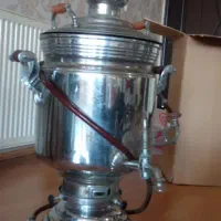 سماور گازی تمام استیل ۲۰ لیتری ( برادران )