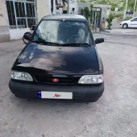 سواری پراید مشکی ۸۲