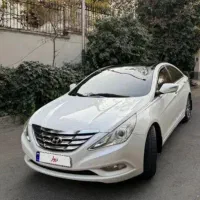 هیوندا سونوتاوایف سفید ۲۰۱۲سقف پاناما