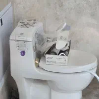 توالت فرنگی نو نو استفاده نشده