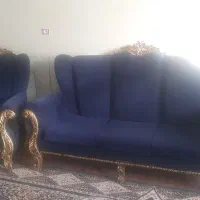 مبلمان ۷نفره با میز وسه تا عسلی