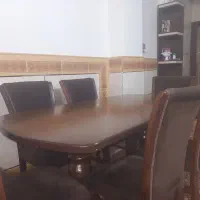 میز غذاخوری شش نفره|میز و صندلی غذاخوری|مینودشت, |دیوار