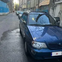 پراید۱۱۱ آبی متالیک مدل ۹۲
