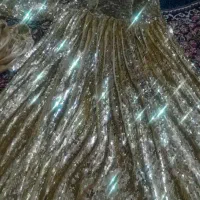 لباس کوردی پولک ماهی طلایی نو ست کامل|لباس|سقز, |دیوار