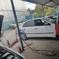 گاراژ برای صافکاری جلوبندی تنظیم موتوربرقکار