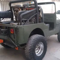 جیپ توسن آفرودی کلکسیونی پلاک قدیم اوراقی|خودرو سواری و وانت|ری, سرتخت|دیوار