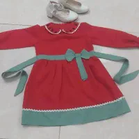 لباس یلدایی سایز ۳تا ۴سال کفش سایز ۲۸