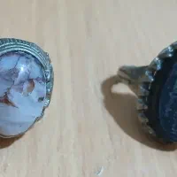 دوتا انگشتر غیر نقره|جواهرات|هندیجان, |دیوار