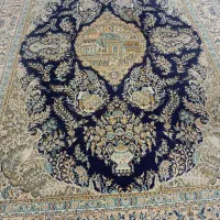 یک جفت فرش ۹ ضخیم پر تراکم سرمه ای