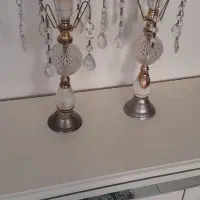 شمعدانی تزیینی سنگ و شیشه
