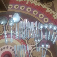 تعداد زیادی قاشق چنگال(پرند هستم)|ظروف سرو و پذیرایی|تهران, تهرانپارس غربی|دیوار