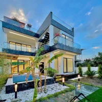 ویلای-مدرن-استخردار430مترمعاوضه-ماشین-نور