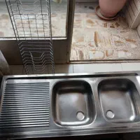 سینک دوقلو ۱۲۰تمیز واب چکان|مصالح و تجهیزات ساختمان|اصفهان, گلزار|دیوار