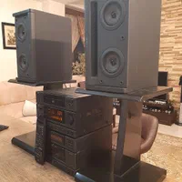 ضبط درسیستم صوتی خانگی JVC اصل ژاپن دو طبقه|سیستم صوتی خانگی|تهران, استخر|دیوار
