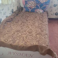 تخت خواب کودک ام دی اف  دارای ۳ کشویی با تشک رویال|تخت و سرویس خواب|پارس‌آباد, |دیوار