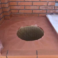 اجرایی آجرنما سنتی ونسوز .باربیکیو