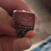 انگشتر عقیق خطه ۵ تن