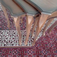 جلو مبلی چوبی کشویی|مبلمان خانگی و میز عسلی|بهار, |دیوار