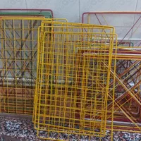 قفسه مشبک در حد نو و تمیز به تعداد 40عدد|کتابخانه، شلف، قفسه‌های دیواری|مشگین شهر, |دیوار