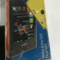 گوشی نوکیا آشا ۵۰۰کلکسیونی با کارتن|موبایل|خرمآباد, |دیوار