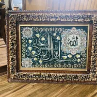 تابلو فرش دستباف برجسته چله ابریشم