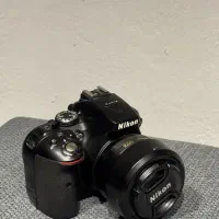 فروش دوربین نیکون d5300 و لنز 35mm f1.8