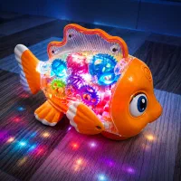 اسباب بازی ماهی چرخ دنده ای موزیکال نو نو ،درجه یک
